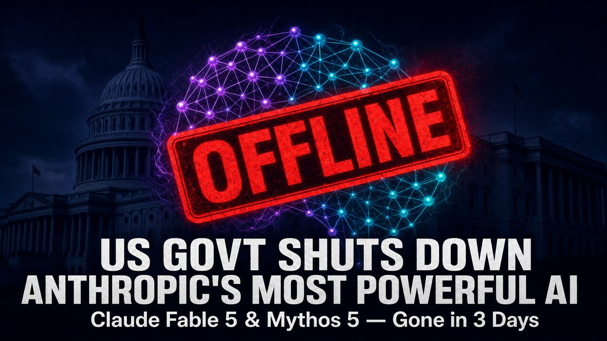 US Government Shuts Down Anthropic Fable 5
